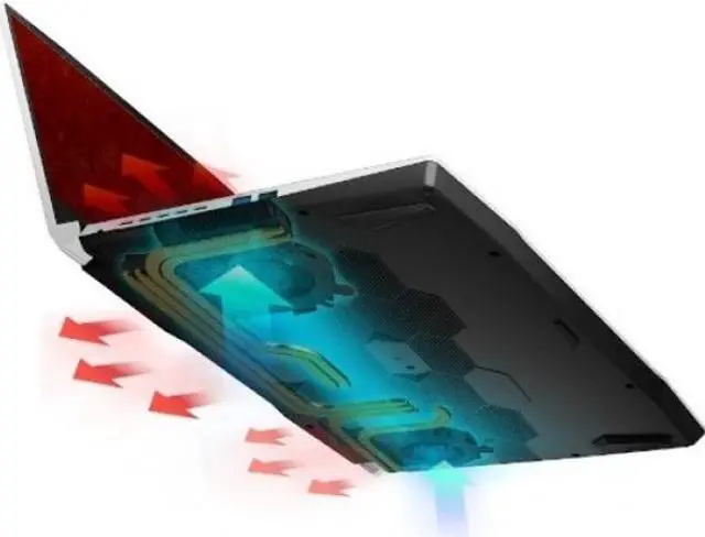 Alt view image 12 of 20 - MSI - Sword 15.6"  A12UC 144hz Gaming Laptop - Intel Core i5 - NVIDIA GeForce RTX 3050 - 512GB SSD - 8GB Memory - Black Notebook Sword1512295