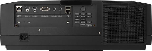 Alt view image 5 of 5 - Sharp NEC Display NP-PV800UL-B1 LCD professional installation Projector with 4K support - Black