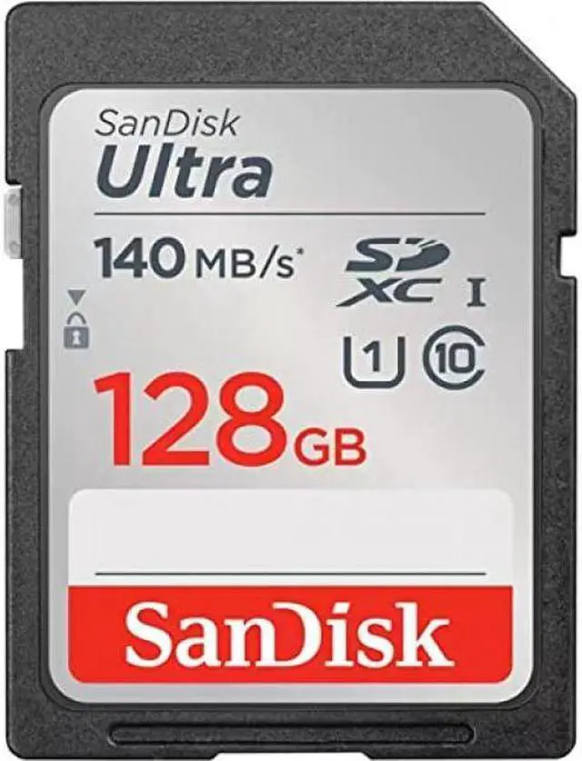 Alt view image 2 of 5 - SanDisk Ultra 128 GB Class 10/UHS-I U1 SDXC 1 SDSDUNB128GAN6IN