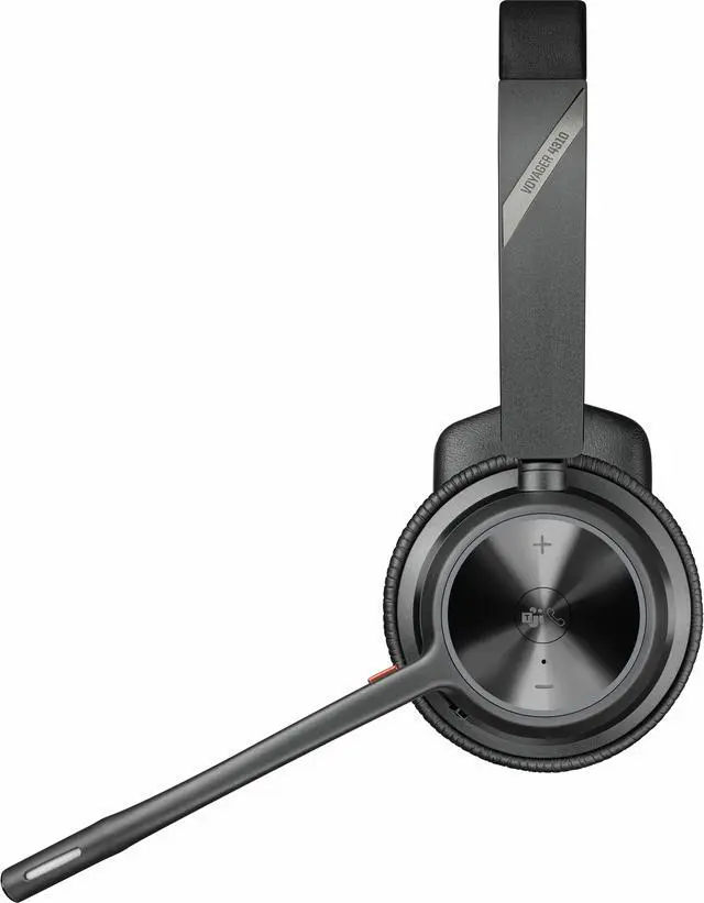 Alt view image 6 of 8 - Poly Voyager 4310-M Microsoft Teams Certified USB-A Headset +BT700 dongle TAA 7E2L7AAABA