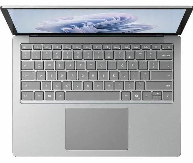 Main image of Microsoft Surface Laptop 6 13.5" Touchscreen Notebook - Intel Core Ultra 5 - 8 GB - 256 GB SSD - Platinum - Intel Chip - 2256 x 1504 - Windows 11 - Intel - PixelSense - English Keyboard - Front C