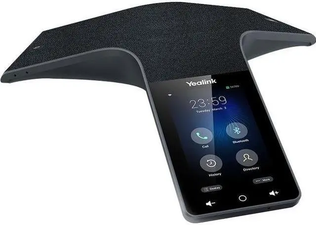 Main image of Yealink CP925 IP Conference Station Corded/Cordless Wi-Fi Desktop - Black  1304015
