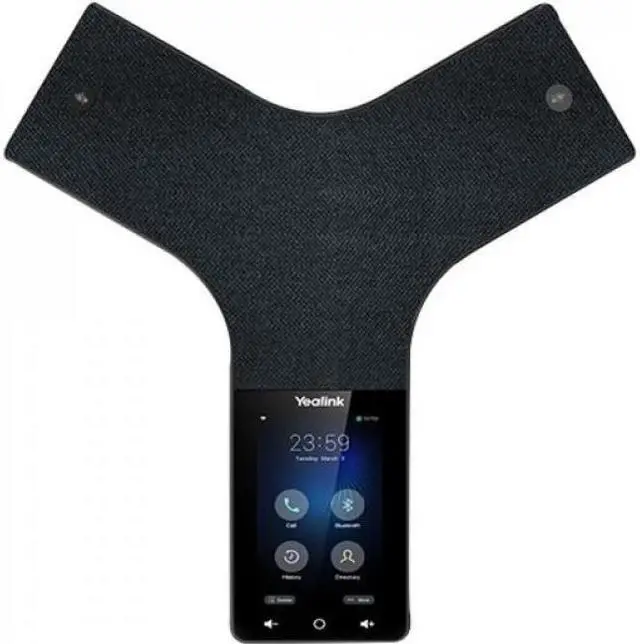 Alt view image 3 of 8 - Yealink CP925 IP Conference Station Corded/Cordless Wi-Fi Desktop - Black  1304015