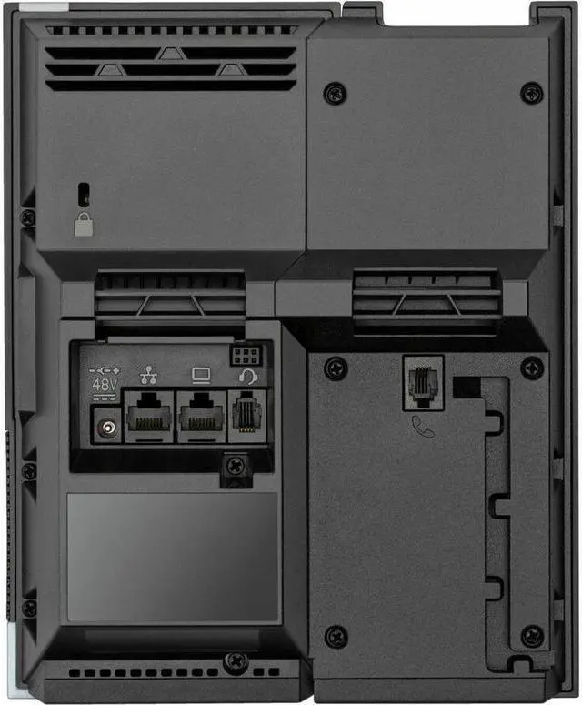 Alt view image 9 of 12 - HP Poly CCX 500 IP Phone Corded/Cordless Bluetooth Black VoIP 2x Network RJ-45 PoE Ports Model 84C15AA#ABA