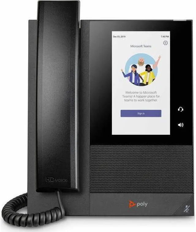 Alt view image 2 of 6 - Poly CCX 400 Business Media Corded Telephone, POE-E TAA, Black 848Z9AA#ABA