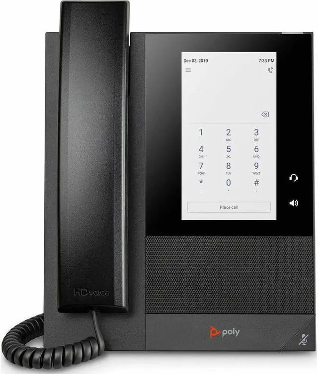 Alt view image 3 of 6 - Poly CCX 400 Business Media Corded Telephone, POE-E TAA, Black 848Z9AA#ABA