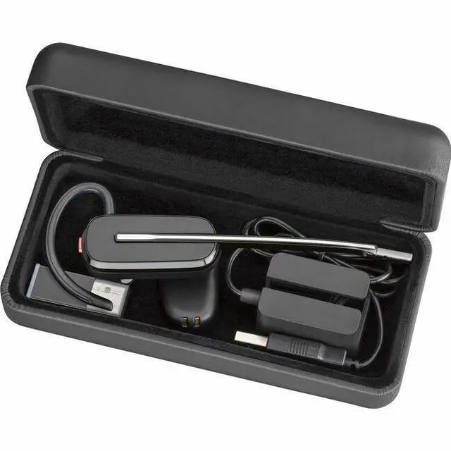 Alt view image 2 of 8 - HP Poly  590.6 ft Savi 8200 Office 8245 Earset Mono Wireless Bluetooth Model 7W6D1AA#ABA