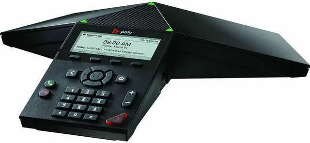 Main image of Poly Trio 8300 IP Conference Station w/LCD Display, Black TAA POE-E 849A2AA#ABA