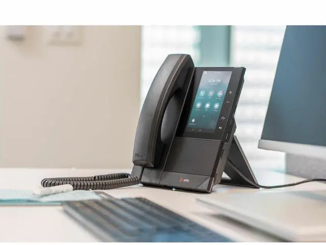 Alt view image 4 of 8 - HP Poly CCX 505 Business Media Phone for Microsoft Teams and PoE-Enabled GSA/TAA | 849A5AA#ABA