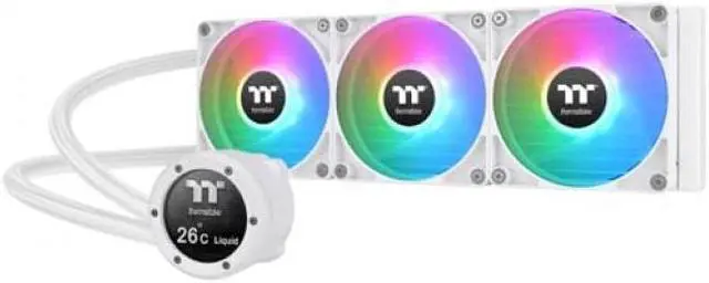 Main image of Thermaltake TH360 V2 Ultra ARGB Snow CL-W405-PL12SW-A Liquid / Water Cooling