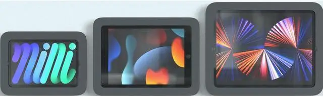 Alt view image 7 of 7 - Heckler Design Wall Mount for iPad mini 6th Generation Black H653BG