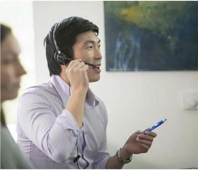 Alt view image 2 of 9 - Poly EncorePro 545 USB-A Convertible Headset 783R4AA