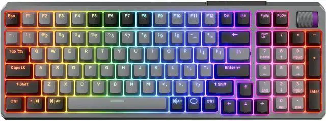 Alt view image 4 of 20 - Cooler Master MK770 Gaming KeyBoard MK770MCKW1US