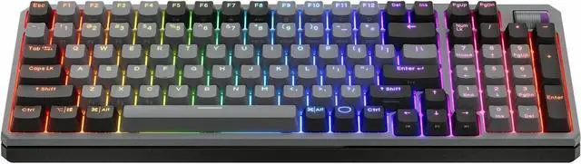 Alt view image 6 of 20 - Cooler Master MK770 Gaming KeyBoard MK770MCKW1US