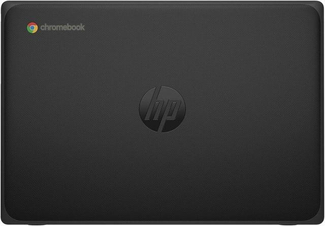 Alt view image 3 of 8 - HP Fortis G10 11.6" Chromebook - HD - Intel N-Series N100 - 8 GB - 64 GB Flash Memory - Jack Black - Intel Chip - 1366 x 768 - ChromeOS - Intel UHD Graphics - IEEE 802.11ax Wireless LAN Standard