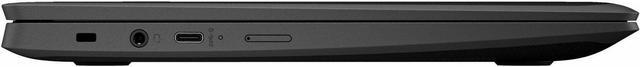 Alt view image 6 of 8 - HP Fortis G10 11.6" Chromebook - HD - Intel N-Series N100 - 8 GB - 64 GB Flash Memory - Jack Black - Intel Chip - 1366 x 768 - ChromeOS - Intel UHD Graphics - IEEE 802.11ax Wireless LAN Standard