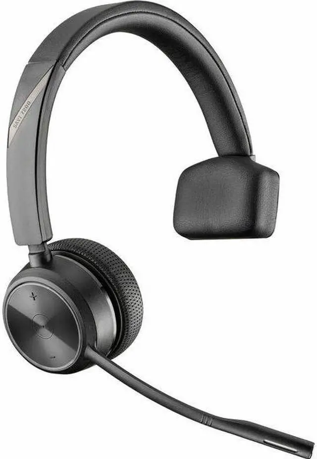 Alt view image 4 of 6 - Hp Poly Headsets Wireless DECT Headset System For Desk Phones Mono Wireless DECT 393.7 ft Model 783Q5AA#ABA
