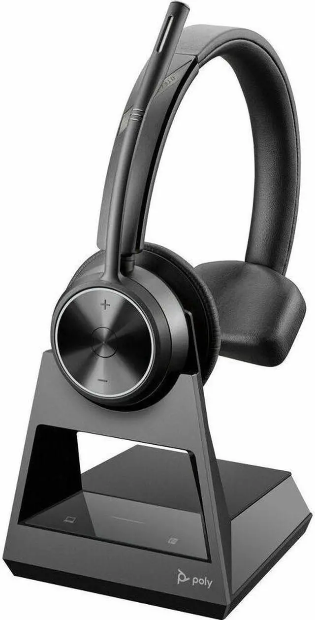 Alt view image 6 of 6 - Hp Poly Headsets Wireless DECT Headset System For Desk Phones Mono Wireless DECT 393.7 ft Model 783Q5AA#ABA