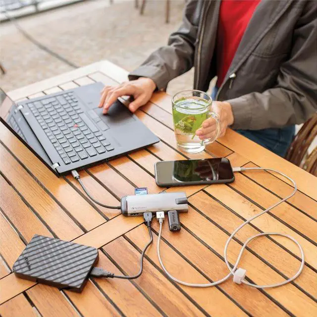 Alt view image 6 of 20 - Verbatim 2TB Store 'n' Go USB 3.0 Portable Hard Drive USB 3.0 / 2.0 port Model 53195 Black