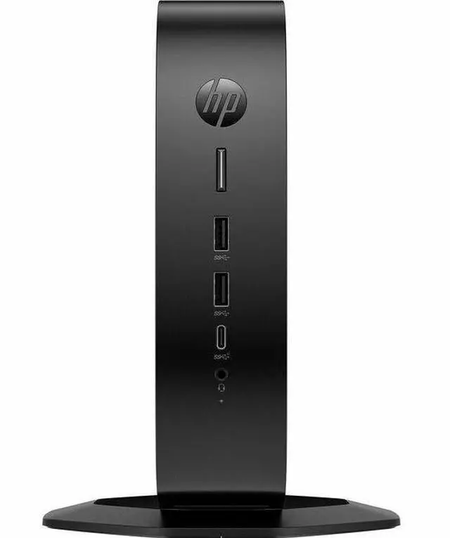 Main image of HP Elite t755 Thin Client - AMD Ryzen V2546 Hexa-core (6 Core) 3 GHz - TAA Compliant - AMD Chip - 16 GB RAM DDR4 SDRAM - DDR4-3200/PC4-25600 - 256 GB SSD - AMD Radeon Graphics - Gigabit Ethernet - Win