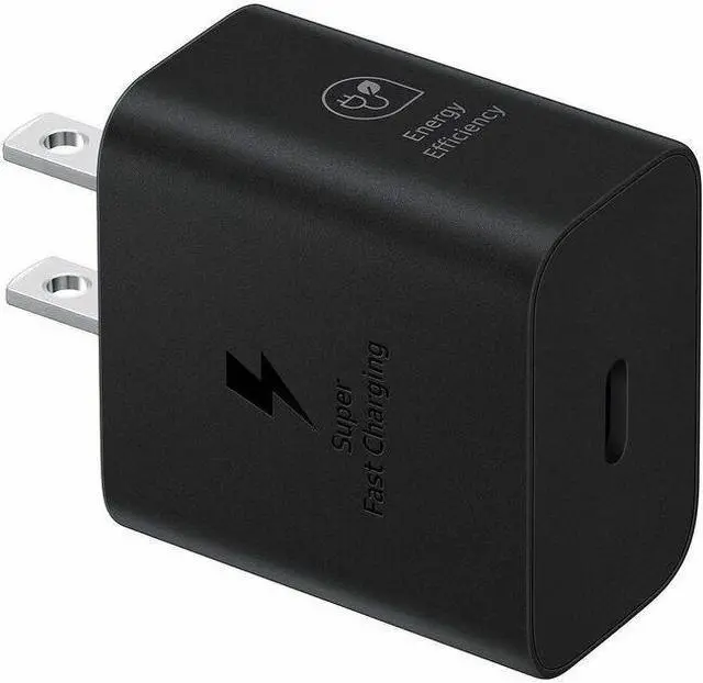 Alt view image 6 of 11 - Samsung Super Fast Wall Charger 25W USB-C Compatible Black