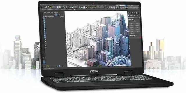Alt view image 7 of 14 - MSI CreatorPro M16 HX C14VKG-288US 16" Laptop i7-14650HX 32GB 1TB SSD W11P