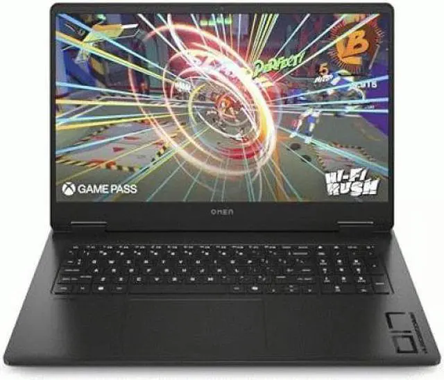 Main image of HP OMEN 17.3" Gaming Laptop R7-8840H 32GB 1TB SSD RTX4050 9Q037UAABA