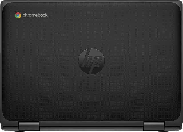 Alt view image 5 of 8 - HP Pro x360 Fortis 11 G5 11.6" Touchscreen Rugged Convertible 2 in 1 Chromebook - HD - Intel N-Series N100 - 8 GB - 64 GB Flash Memory - Jack Black - Intel Chip - 1366 x 768 - ChromeOS - Intel UH