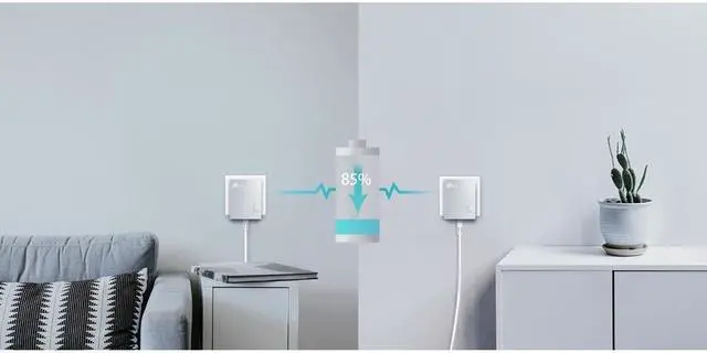 Alt view image 5 of 10 - TP-LINK TL-PA4010KIT Rev 3 - AV600 Powerline Ethernet Adapter -The HomePlug AV2 standard creates high-speed data transfer rates of up to 600Mbps to support all your online activities.