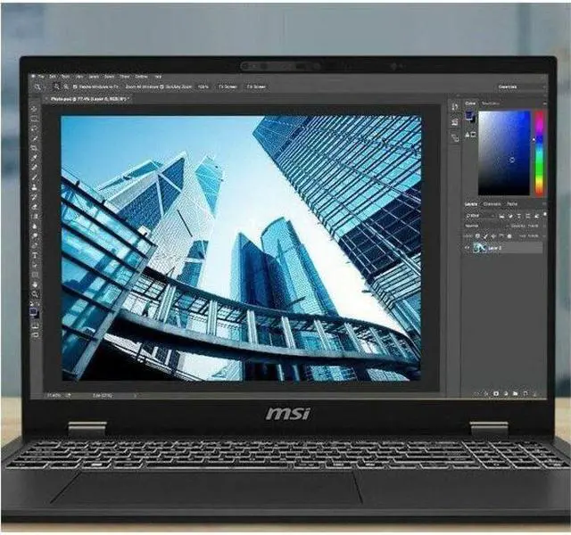 Alt view image 4 of 16 - MSI Prestige 16 AI Evo B1MG Prestige 16 AI Evo B1MG-048US 16" Notebook - QHD+ - Intel Core Ultra 9 185H - Intel Evo Platform - 32 GB - 2 TB SSD - Stellar Gray - Intel Chip - 2560 x 1600 - Windows