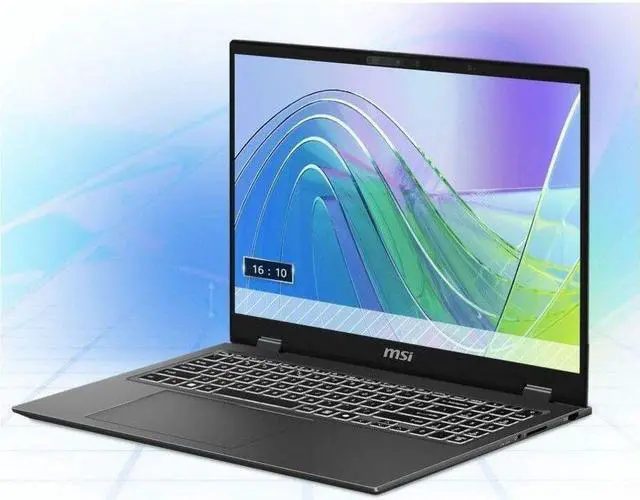 Alt view image 5 of 16 - MSI Prestige 16 AI Evo B1MG Prestige 16 AI Evo B1MG-048US 16" Notebook - QHD+ - Intel Core Ultra 9 185H - Intel Evo Platform - 32 GB - 2 TB SSD - Stellar Gray - Intel Chip - 2560 x 1600 - Windows