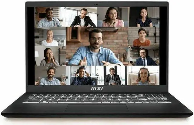 Alt view image 2 of 20 - MSI Modern 15 B13M Modern 15 B13M-886US 15.6" Notebook - Full HD - Intel Core i5 13th Gen i5-1335U - 16 GB - 1 TB SSD - Classic Black - Intel Chip - 1920 x 1080 - Windows 11 Pro - Intel Iris Xe G