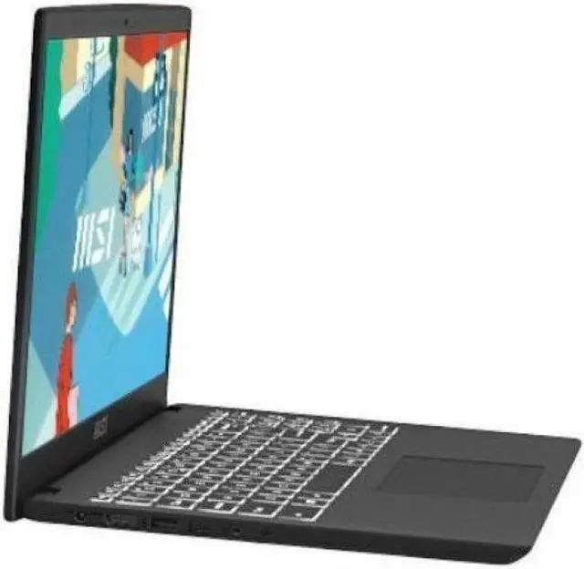 Alt view image 3 of 20 - MSI Modern 15 B13M Modern 15 B13M-886US 15.6" Notebook - Full HD - Intel Core i5 13th Gen i5-1335U - 16 GB - 1 TB SSD - Classic Black - Intel Chip - 1920 x 1080 - Windows 11 Pro - Intel Iris Xe G