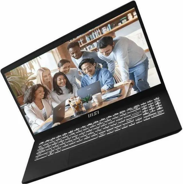 Alt view image 6 of 20 - MSI Modern 15 B13M Modern 15 B13M-886US 15.6" Notebook - Full HD - Intel Core i5 13th Gen i5-1335U - 16 GB - 1 TB SSD - Classic Black - Intel Chip - 1920 x 1080 - Windows 11 Pro - Intel Iris Xe G
