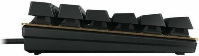 Alt view image 7 of 14 - Cherry KC 200 MX Mechanical Office Keyboard with MX2A Brown Switches, Bronze