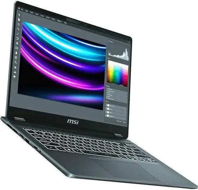 Main image of MSI Prestige 14 AI Evo C1M Prestige 14 AI Evo C1MG-048US 14" Notebook - Intel Core Ultra 9 - Intel Evo Platform - 32 GB - 1 TB SSD - Stellar Gray - Intel Chip - Windows 11 Pro - Intel Arc Graphic