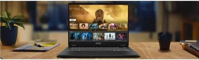 Alt view image 6 of 15 - MSI Prestige 14 AI Evo C1M Prestige 14 AI Evo C1MG-048US 14" Notebook - Intel Core Ultra 9 - Intel Evo Platform - 32 GB - 1 TB SSD - Stellar Gray - Intel Chip - Windows 11 Pro - Intel Arc Graphic