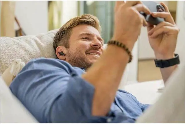 Alt view image 3 of 4 - Poly Charging Case -  Poly Earbud - Carbon Black