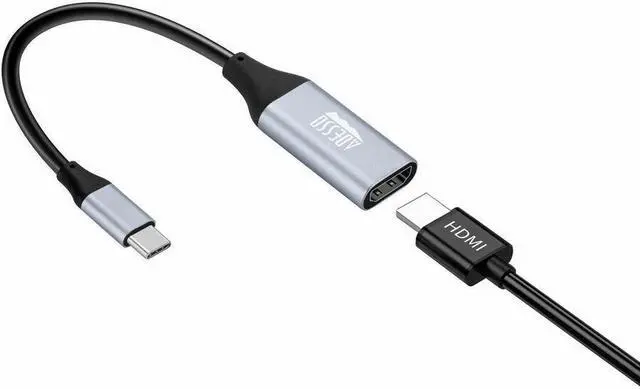Alt view image 2 of 15 - Adesso USB C To HDMI Adapter @4K/60Hz AUH5010