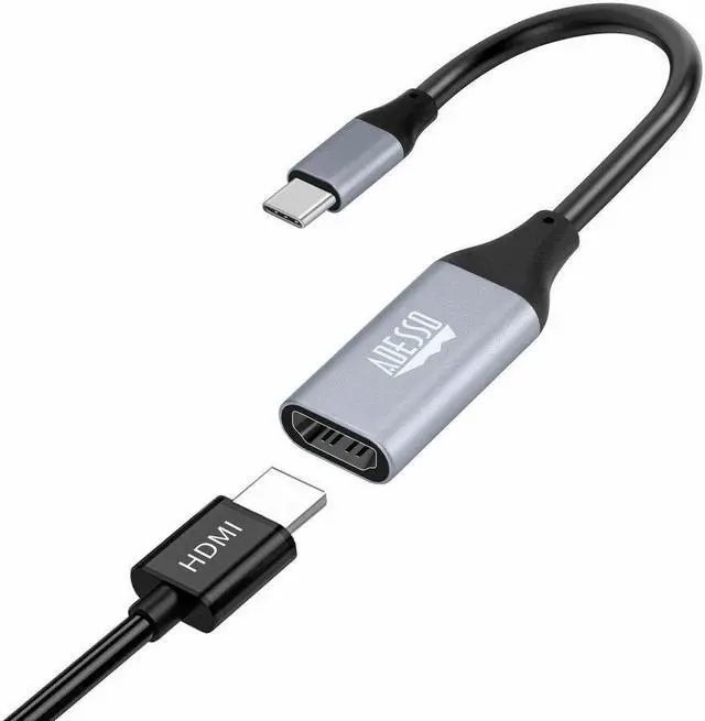Alt view image 3 of 15 - Adesso USB C To HDMI Adapter @4K/60Hz AUH5010