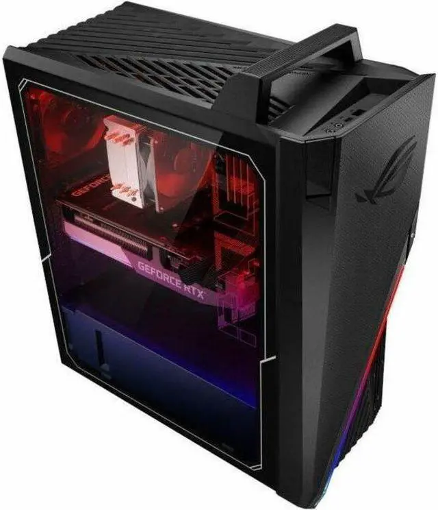 Alt view image 3 of 20 - Asus ROG Strix G15DS G15DS-DH774 Gaming Desktop Computer - AMD Ryzen 7 7700X - 16 GB - AMD Chip - Windows 11 Home - NVIDIA Geforce RTX 4070