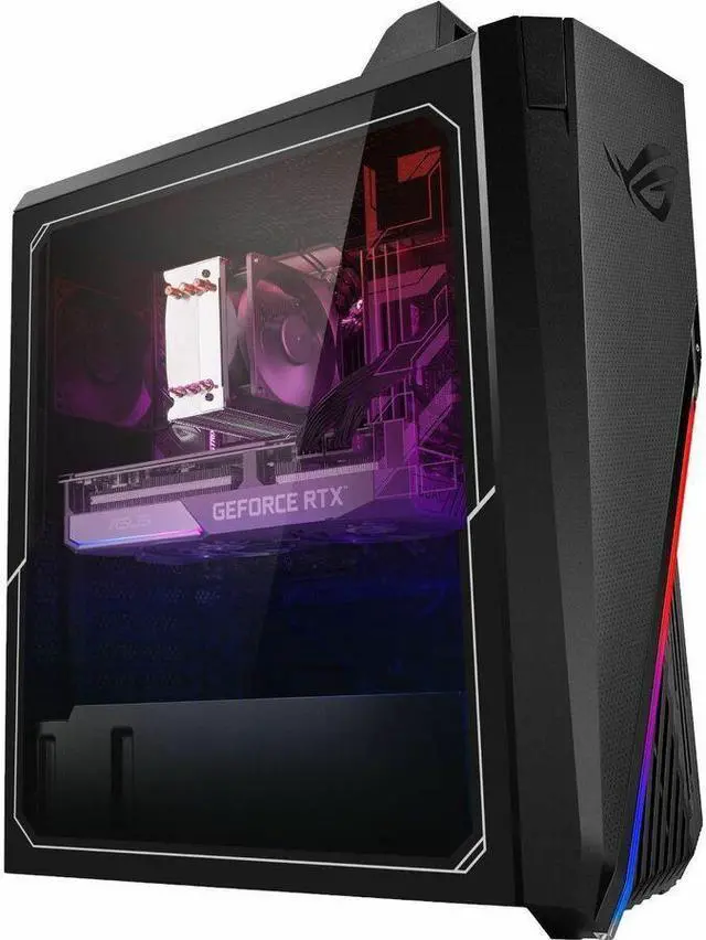 Alt view image 4 of 20 - Asus ROG Strix G15DS G15DS-DH774 Gaming Desktop Computer - AMD Ryzen 7 7700X - 16 GB - AMD Chip - Windows 11 Home - NVIDIA Geforce RTX 4070