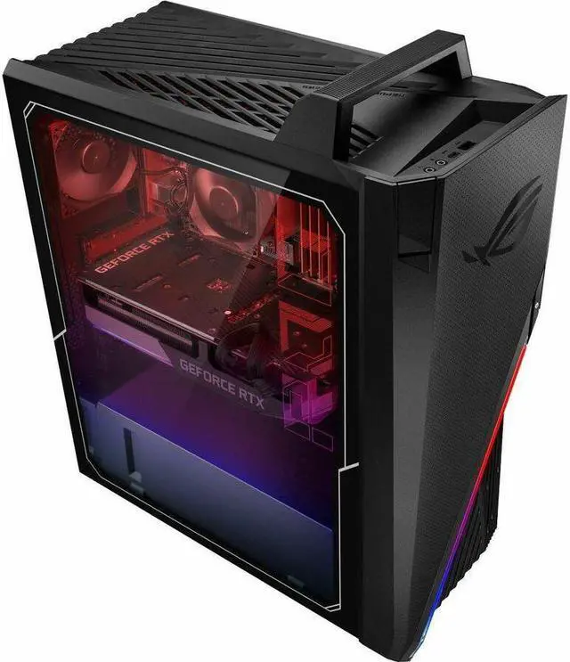 Alt view image 6 of 20 - Asus ROG Strix G15DS G15DS-DH774 Gaming Desktop Computer - AMD Ryzen 7 7700X - 16 GB - AMD Chip - Windows 11 Home - NVIDIA Geforce RTX 4070