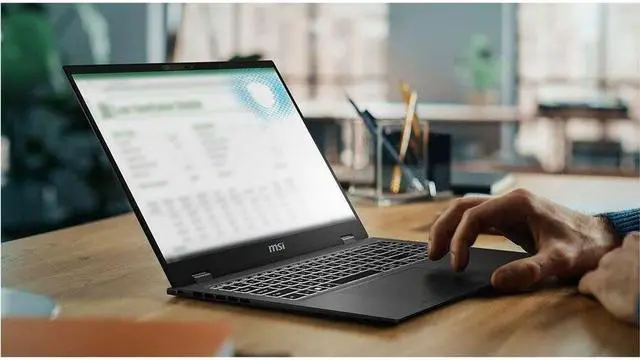 Alt view image 7 of 16 - MSI Prestige 16 AI Evo B1MG Prestige 16 AI Evo B1MG-049US 16" Notebook - QHD+ - Intel Core Ultra 7 155H - Intel Evo Platform - 32 GB - 1 TB SSD - Stellar Gray - Intel Chip - 2560 x 1600 - Windows