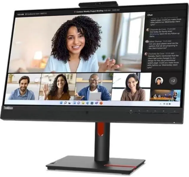 Alt view image 20 of 20 - Lenovo ThinkVision 23.8 inch Monitor - T24mv-30