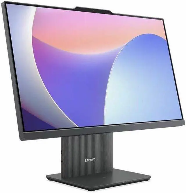 Alt view image 2 of 9 - Lenovo All-in-One Computer IdeaCentre AIO 24ARR9 F0HR000BUS AMD Ryzen 5 7535HS 16GB DDR5 512GB PCIe SSD 23.8" Windows 11 Home 64-bit