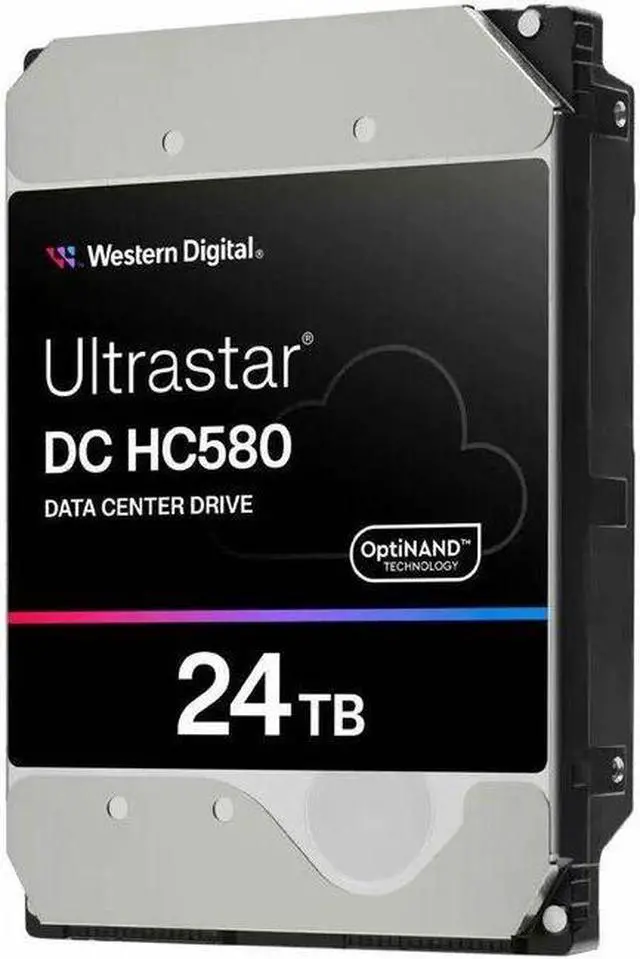 Alt view image 5 of 11 - WD Ultrastar DC HC580 WUH722424ALE6L4 - hard drive - 24 TB - SATA 6Gb/s Model 0F62796