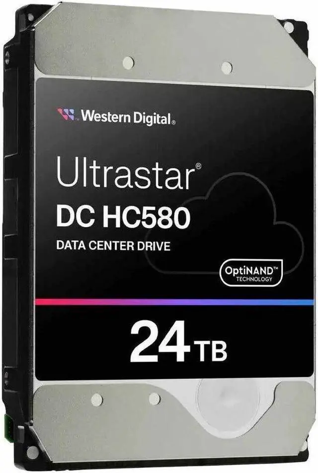 Alt view image 6 of 11 - WD Ultrastar DC HC580 WUH722424ALE6L4 - hard drive - 24 TB - SATA 6Gb/s Model 0F62796