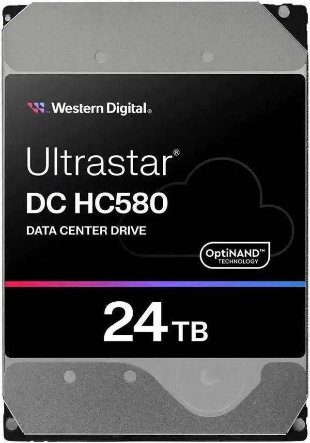 Alt view image 7 of 11 - WD Ultrastar DC HC580 WUH722424ALE6L4 - hard drive - 24 TB - SATA 6Gb/s Model 0F62796