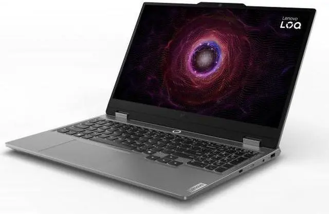 Alt view image 2 of 8 - Lenovo LOQ 15 15.6" FHD 144Hz Gaming Laptop AMD Ryzen 7 8845HS 16GB DDR5 1TB SSD NVIDIA GeForce RTX 4060 8GB Luna Grey - AMD Ryzen 7 8845HS (Octa-Core) - NVIDIA GeForce RTX 4060 8GB - 15.6"